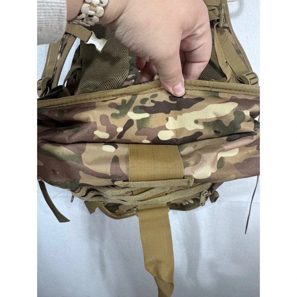 Tactical MOLLE Assault Backpack Rucksack MultiCam Military Camo 3-Day Pack